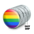 thumbnail image 3 of Rainbow Pride Gay Lesbian Contemporary Motorcycle Bicycle Bike Tire Rim Wheel Aluminum Valve Stem Caps, 3 of 8