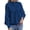 Blue, variant on LowProfile Pullover Sweaters for Women Plus Size Long Sleeve Casual Tops Round Neck Flower Shirt Winter Fall Knit Sweater