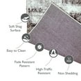thumbnail image 6 of Leick Home 594564 Zielle Runner Soft Shag Painterly Rug in Gray Area Rug Runner 2'2" x 7'7", 6 of 19