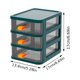 thumbnail image 2 of Organize Your Desk with this Cute Desktop Storage Box - Perfect for Office Accessories, Pencil Holders, Cosmetic Jewelry, Skin Care & More!, 2 of 4