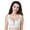 White, variant on 2PCS Women Bra Adjustable Strap Solid Color Lace Floral Embroidery Plus Size Maximum Comfort Shockproof Push-up Anti-snagging Wireless Yoga Daily Bra,White,42E
