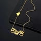 thumbnail image 3 of Collar personalizado con nombre de VishowCo, cadena de oro de acero inoxidable, corona de amor, mariposa, placa con nombre, collares para niña, el mejor regalo, 40 cm, estilo 4, dorado, código de mode, 3 of 5
