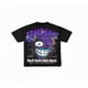 thumbnail image 1 of Men's Y2K Graphic Print T-Shirt - Black with Purple accents - Brand Name - Loose Fit Streetwear Tee - all-Season Casual Shirt - Machine Washable Cotton Top, Vintage Tshirt, Comfortable Clothing, Play, 1 of 6