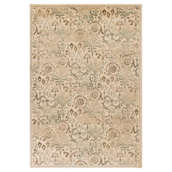 Kas Heritage 9355-Ivory-8x11 area rug
