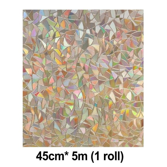 Premium for Rainbow Window Film for Privacy and Decoration, Blocks UV Rays