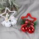 thumbnail image 4 of Ounissouiy Campana de Navidad Ventana Colgante de pared Estrella Colgante de Navidad Decoración interior al aire libre Atmósferas de vacaciones Kits de decoración para fiestas Blanco, 4 of 6