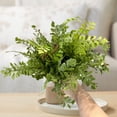 thumbnail image 4 of Artificial Fern Leaves | Realistic Faux Persian Grass & Simulated Fern Plants for Home Office Decor | 1 Pack Green Faux Greenery Bouquet, 4 of 6