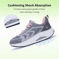 thumbnail image 5 of GOOBON Women's Walking Shoes Arch Support Orthotic Breathable Tennis Sneakers for Plantar Fasciitis Pain Relief US Size 6-11, 5 of 7