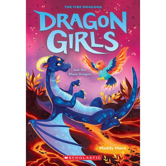 Dragon Girls Ash the Blaze Dragon (Dragon Girls #17): Volume 17, (Paperback)