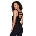 thumbnail image 4 of RBX Active Women's Strappy Back Built In Shelf Bra Tank Top, 4 of 14