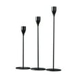 thumbnail image 2 of Fiudx Juego de Candelabros Dorados, Elegante Diseño de Candelabro, Construcción de Metal y Vidrio, Diferentes Alturas para Un Atractivo Visual, Perfecto para Comedor o Sala de Estar, Cena Romántica,, 2 of 7