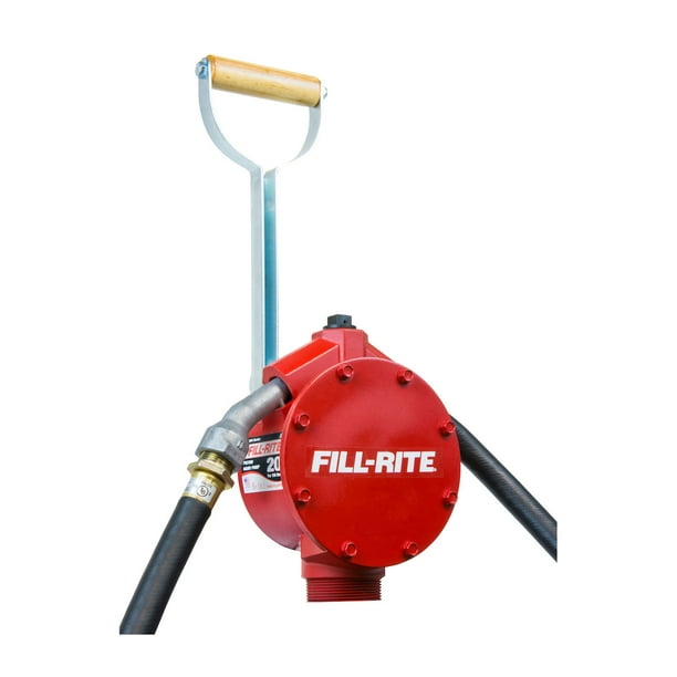 FillRite FR152 Piston Hand Pump with Steel Telescoping Tube and Nozzle