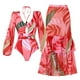 thumbnail image 1 of Trajes de baño tankini para mujer Traje de baño estampado diario para mujer Traje de baño conservador de cuerpo unido Conjunto de dos piezas con falda de playa estampada, 1 of 9