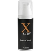Xdrive's The Moment Stimulating Personal Lubricant for Men, Male Enhancing Silicone-Based, Personal Gel for Sex - DreamBrands 1.7 fl oz