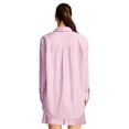 thumbnail image 2 of Jockey Women's 100% Cotton Poplin Long Sleeve Button Up, 2 of 7