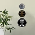 thumbnail image 2 of Circle All Visitors Must Wear Personal Protective Equipment While On Site Sign (Brushed Gold) - Large, 2 of 4