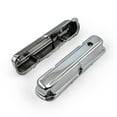 thumbnail image 3 of Speedmaster PCE314.1046 Compatible with Mopar and Compatible with Chrysler SB 318 340 360 Chrome Steel Valve Covers 3 1/4" Tall Baffled Hole, 3 of 8