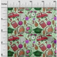 thumbnail image 2 of oneOone Polyester Spandex Mint Green Fabric Kids Sewing Craft Projects Fabric Prints By Yard 56 Inch Wide, 2 of 4