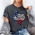 thumbnail image 2 of Come Hell Or High Water Texas Strong T-Shirt, Men's And Women's Graphic Tee 100% Cotton by TBun, Full Sizes S-5XL, 2 of 5