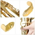 thumbnail image 2 of YSNOOWE Rectangular Saxophone Thumb Support Sax Accessories Brass 1 Set, 2 of 6