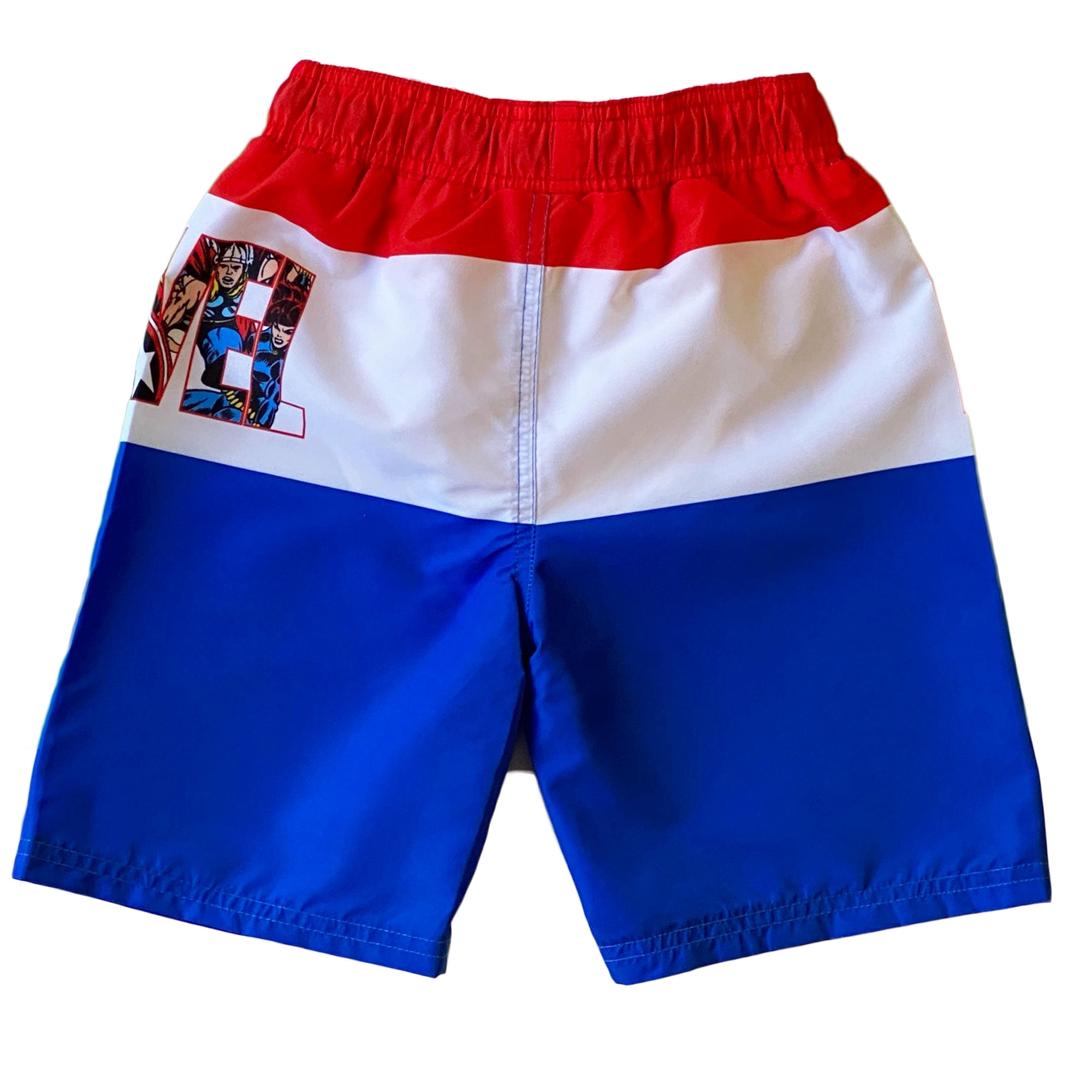 boys avengers swim trunks