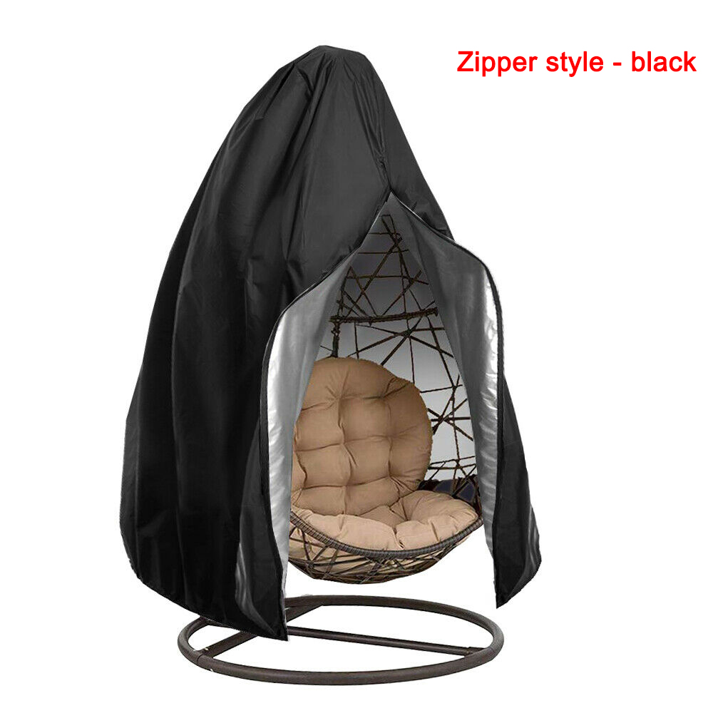 ALLOMN Outdoor Hanging Egg Chair Cover Waterproof Patio Chair Cover Egg