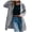 Grey, variant on Women's Windproof Jacket Lightweight Raincoat Outerwear Water- Soft Thermal Winter Coat for Comfortable Outdoor Activities