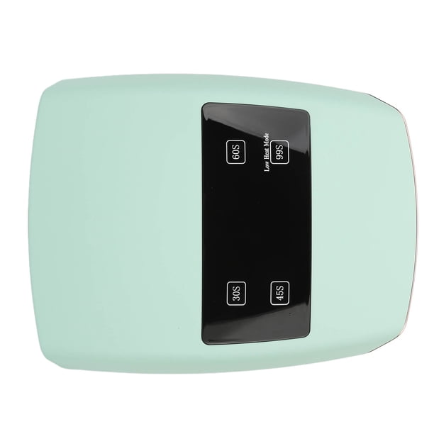 Lámpara De Curado De Gel De Uñas, Luz De Esmalte De Secador De Uñas De Potencia De 96W Con Pantalla LED Para Salones De Uñas