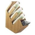 thumbnail image 2 of Cal Mil 2051 Bamboo Cup Lid Straw Holder - Black, 2 of 2