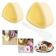 thumbnail image 2 of Molde triangular para bolas de arroz, paquete de 3 moldes para bolas de arroz, molde para hacer bolas de arroz, molde triangular para sushi, molde para prensar máquina Musubi, molde triangular para a, 2 of 6