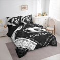 thumbnail image 3 of jejeloiu Soccer Game 7 Pieces Bedding Comforter Set,Football Sport Gaming Full Bedding Set For Boys Kids Reversible, 3 of 8