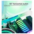 thumbnail image 3 of DIY Power supply 90 Degree motherboard 24pin adapter Black, 3 of 5