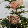 thumbnail image 5 of Christmas Ornament Christmas Owls-1 Stocking Name Tags Funny Commemorative Ornaments & Gift Xmas Gift, 5 of 8