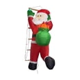thumbnail image 4 of Adornos navideños inflables de Papá Noel para puertas y patios., 4 of 9