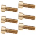 thumbnail image 4 of Herrajes de fijación Bling Bling 50 piezas tornillos de casquillo hexagonal de Cobre puro, 4 of 12