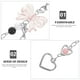 thumbnail image 5 of 2 colgantes para teléfono móvil, adorno para mochila, llavero decorativo, 5 of 8