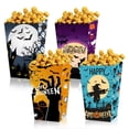 thumbnail image 2 of 4PCS Halloween Popcorn Boxes Halloween Theme Party Popcorn Boxes Popcorn Paper Party Decoration Supplies Snack Candy Cookie Container Event Party Supplies, 2 of 4