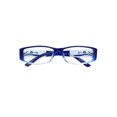 thumbnail image 3 of Eyebogo Kaylee Women Rectangular Reading Glasses, Blue, +2.50, 3 of 7