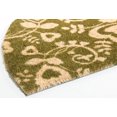 thumbnail image 2 of Imports Decor 504PVC Half Round Vinyl Back Coir Doormat  Heart Swirls, 2 of 3