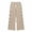 Beige, variant on Uniform Pants For Girls Solid Color Splice Trousers For Kids Sports Bottoms Casual Loose Fit Athletic Pants Size 11-12T