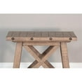thumbnail image 4 of Home Square 16" Farmhouse Wood Chair Side Table in Light Brown - Set of 2, 4 of 8