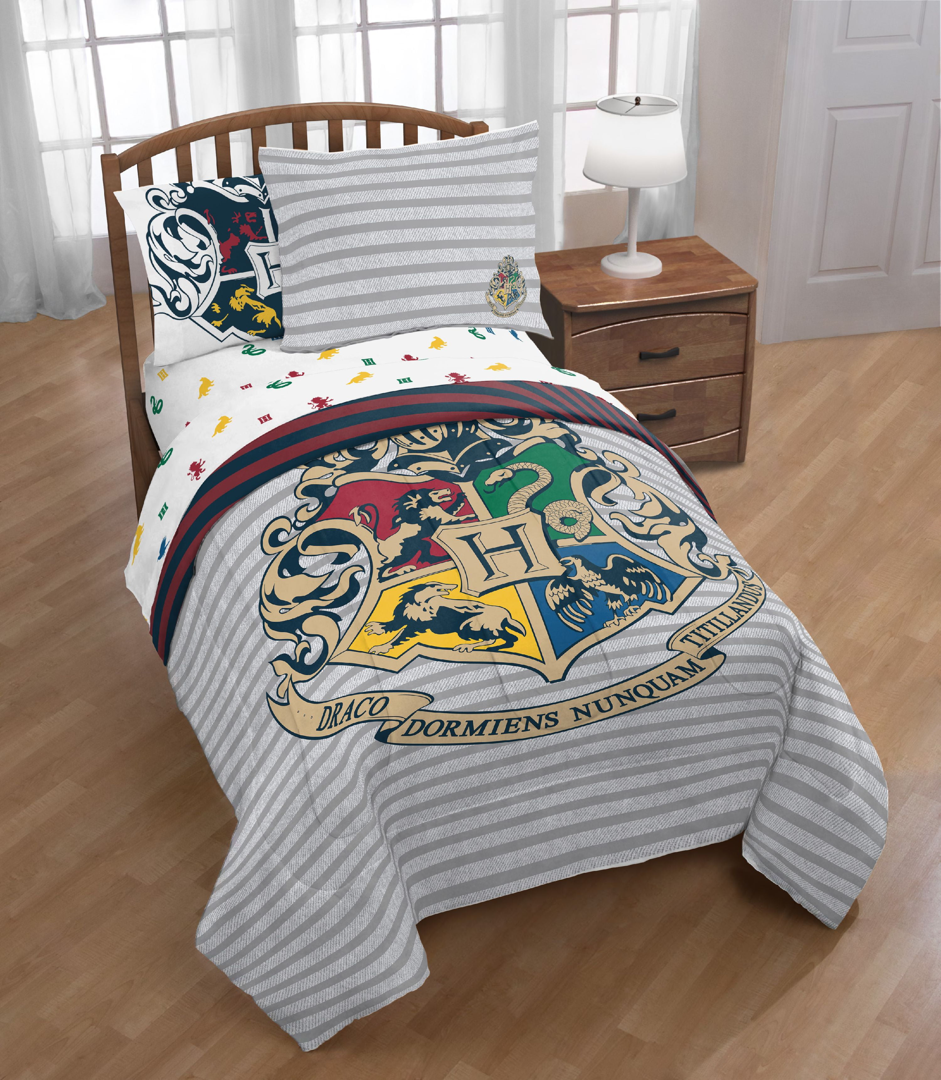 Harry Potter Boys Reversible Full, Harry Potter Bed Sheets Twin