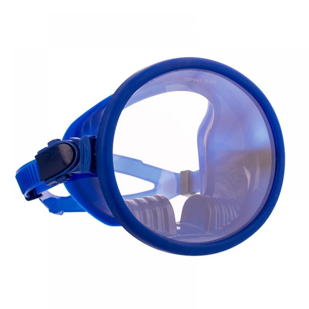 Snorkelling Mask Anti Leak Full Face Snorkel Set, Stainless Steel Oval