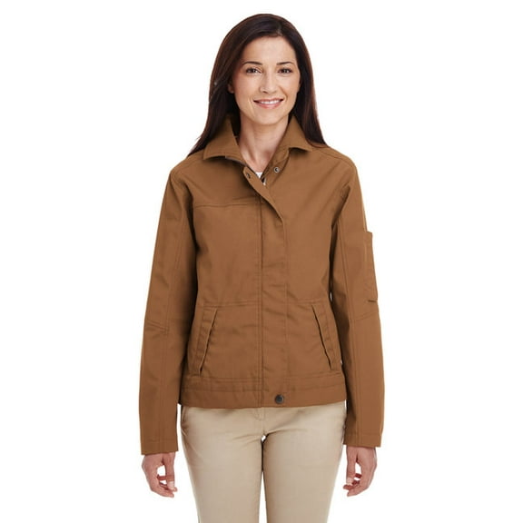 Harriton Women's Auxiliary Canvas Work Jacket - M705W
