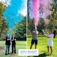 thumbnail image 4 of Cannon de confeti Gender Reveal PrimePure, paquete de 4, biodegradables, 4 of 8