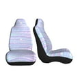 thumbnail image 3 of Pofeuu Striped Gradient Print Automotive Car Seat Covers Flat Cloth Full Set Seat Covers,Car Seat Covers front seats for Cars Trucks and SUVs-1, 3 of 9