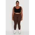 thumbnail image 2 of Womens Plus Size Ambiance Basic Leggings, 2 of 5