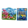 Blue's Clues Tin Stationery Box with Pack of 5 Washable Markers