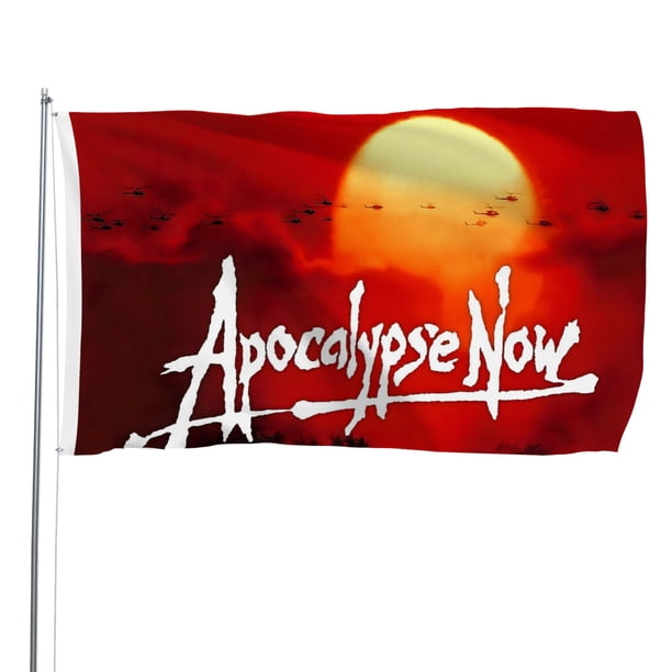 Apocalypse Now Bandera impresa con temática, regalo perfecto para fanáticos, amigos y familiares, y adecuada para actividades al aire libre e interiores, decoraciones de fiesta. 60*90CM