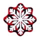 thumbnail image 1 of Fiudx Felpudo de Copos de Nieve Invernales, Antideslizante, Lavable, Bonito Adorno Navideño, Material Suave y Flexible, Ideal para La Entrada de Vacaciones, para Uso En Interiores y Exteriores, 67 X, 1 of 7